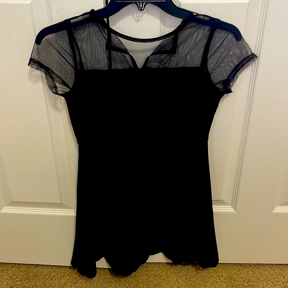 Black Rare Edition party dress sz girls 10